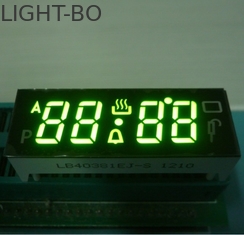 صفحه نمایش عددی دیجیتال سیاه و سفید، صفحه نمایش 7 عدد 4 رقمی با دمای عملیاتی 120 درجه سانتیگراد