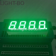 صفحه نمایش چهار رقمی 7 عدد LED عددی 0.4 اینچ سبز خالص برای کنترل درجه حرارت