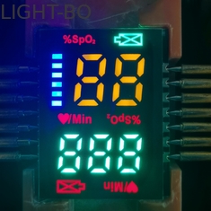 فروش داغ فوق العاده نازک 2.8 میلی متر تنها نمایشگر LED SMD قرمز سفارشی برای اکسیمترهای پالس انگشت
