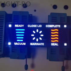 نمایشگر LED چند رنگی 7 بخش 30 mcd کاتد معمولی SGS برای جاروبرقی